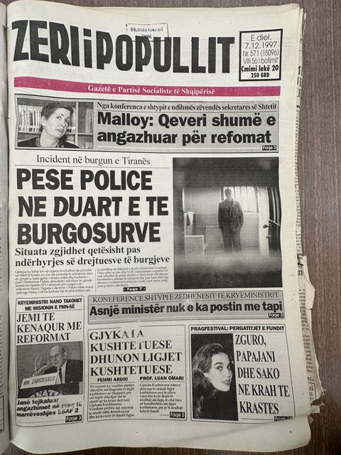 Zëri i Popullit 1997-12-07